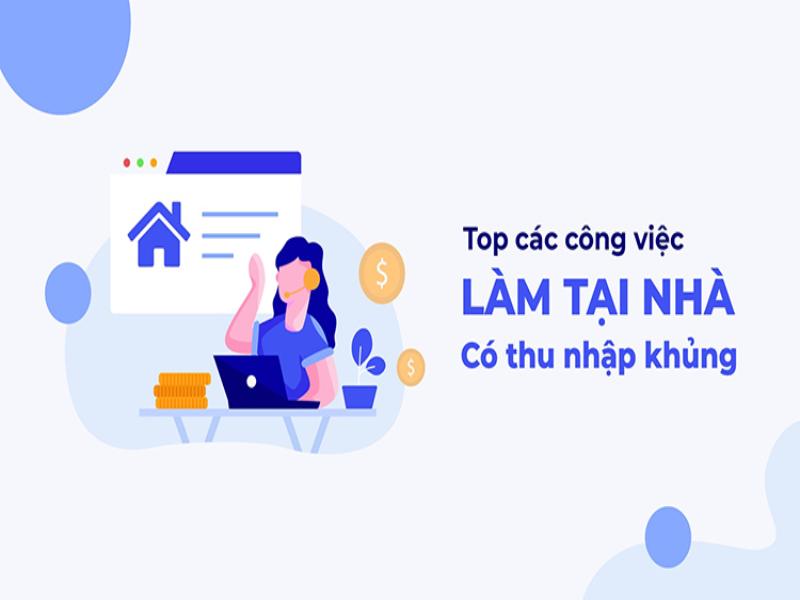 Việc làm thêm tại nhà dành cho phụ nữ khá phong phú